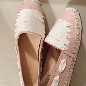 NWT Enzo Angiolini Pink Flats
